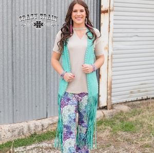 NEW Crazy Train Cacti Bell Air Flare Pants